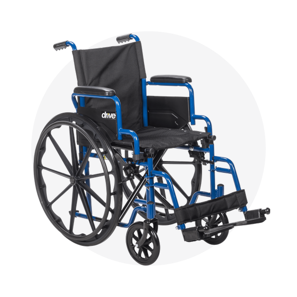 Hit the road with security and style with a variety of Transport Chairs and Wheelchairs from Drive DeVilbiss Healthcare